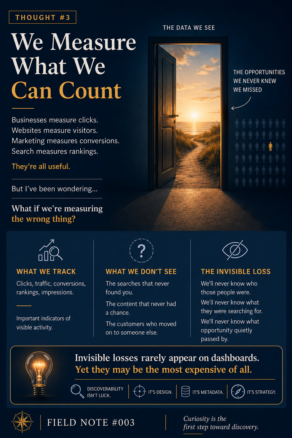 We measure what we can count