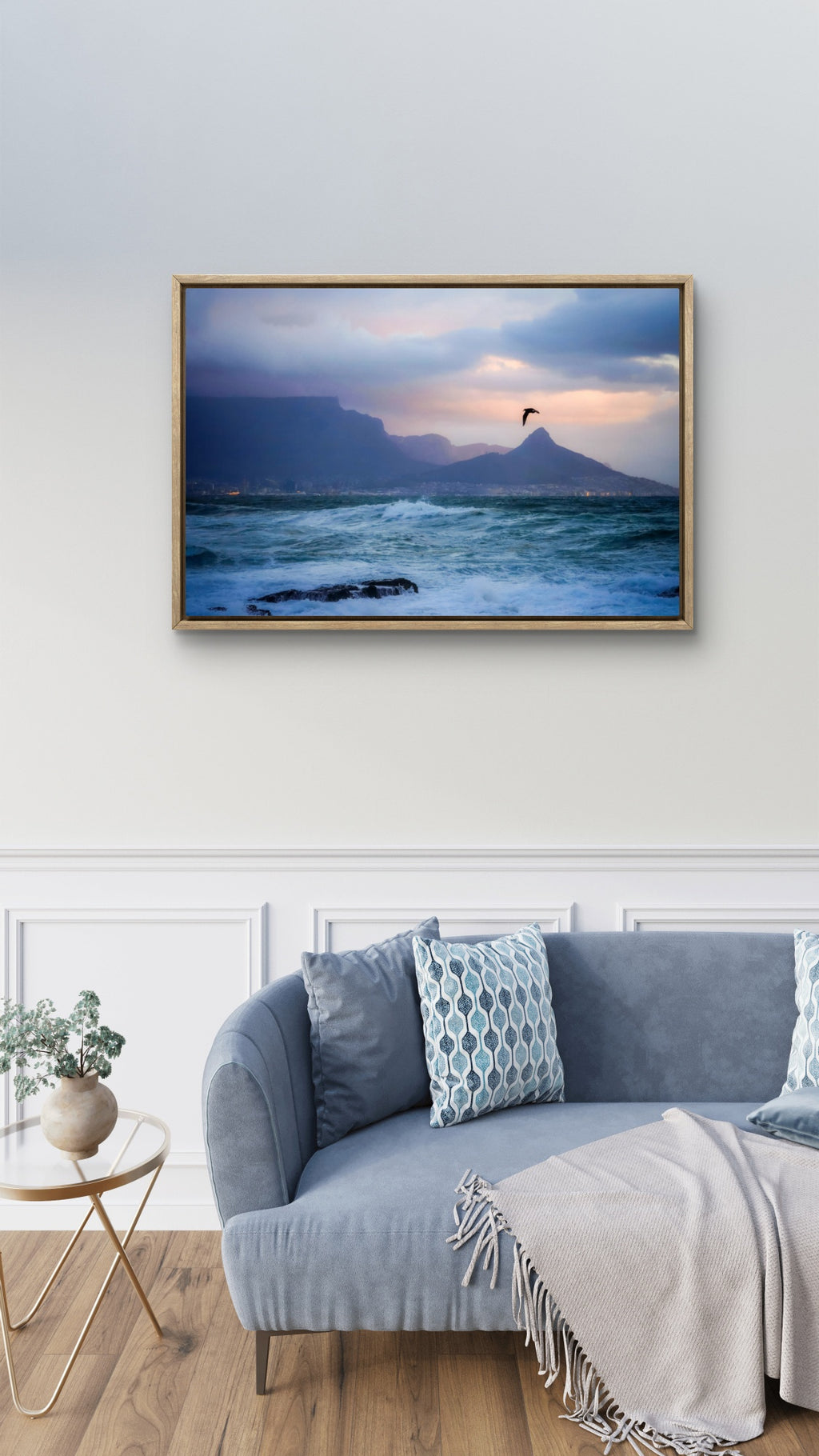Wild Atlantic Shore — Stormy Seascape with Breaking Waves, Cape Peninsula