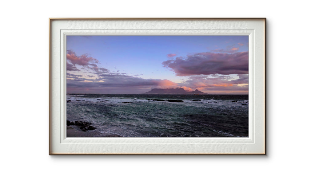 The Overcast Kingdom – Table Mountain | Cape Town | Wall Art | Float Frame Paper Print