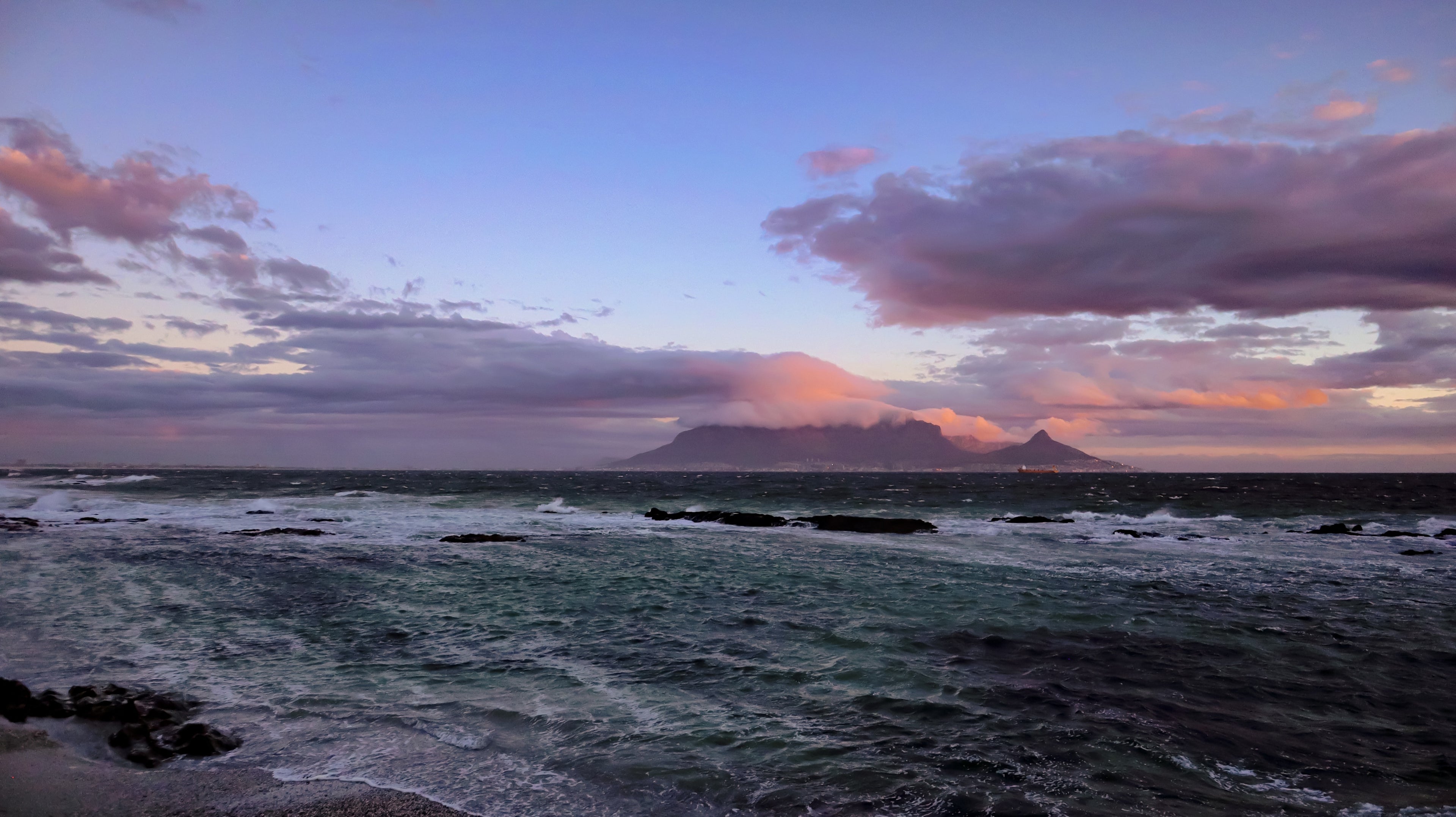The Overcast Kingdom – Table Mountain | Cape Town | Wall Art | Float Frame Paper Print