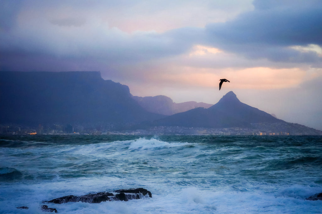 Wild Atlantic Shore — Stormy Seascape with Breaking Waves, Cape Peninsula