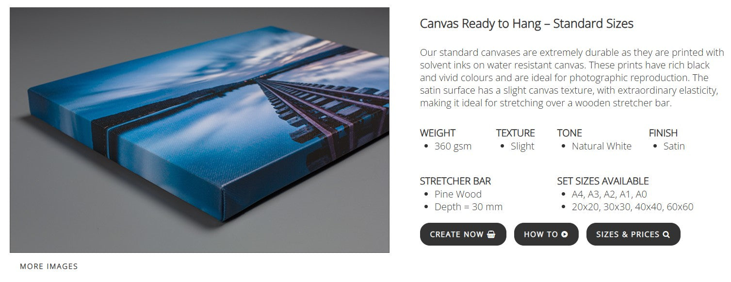 Canal Houses Sunset Reflection - Stretched Canvas