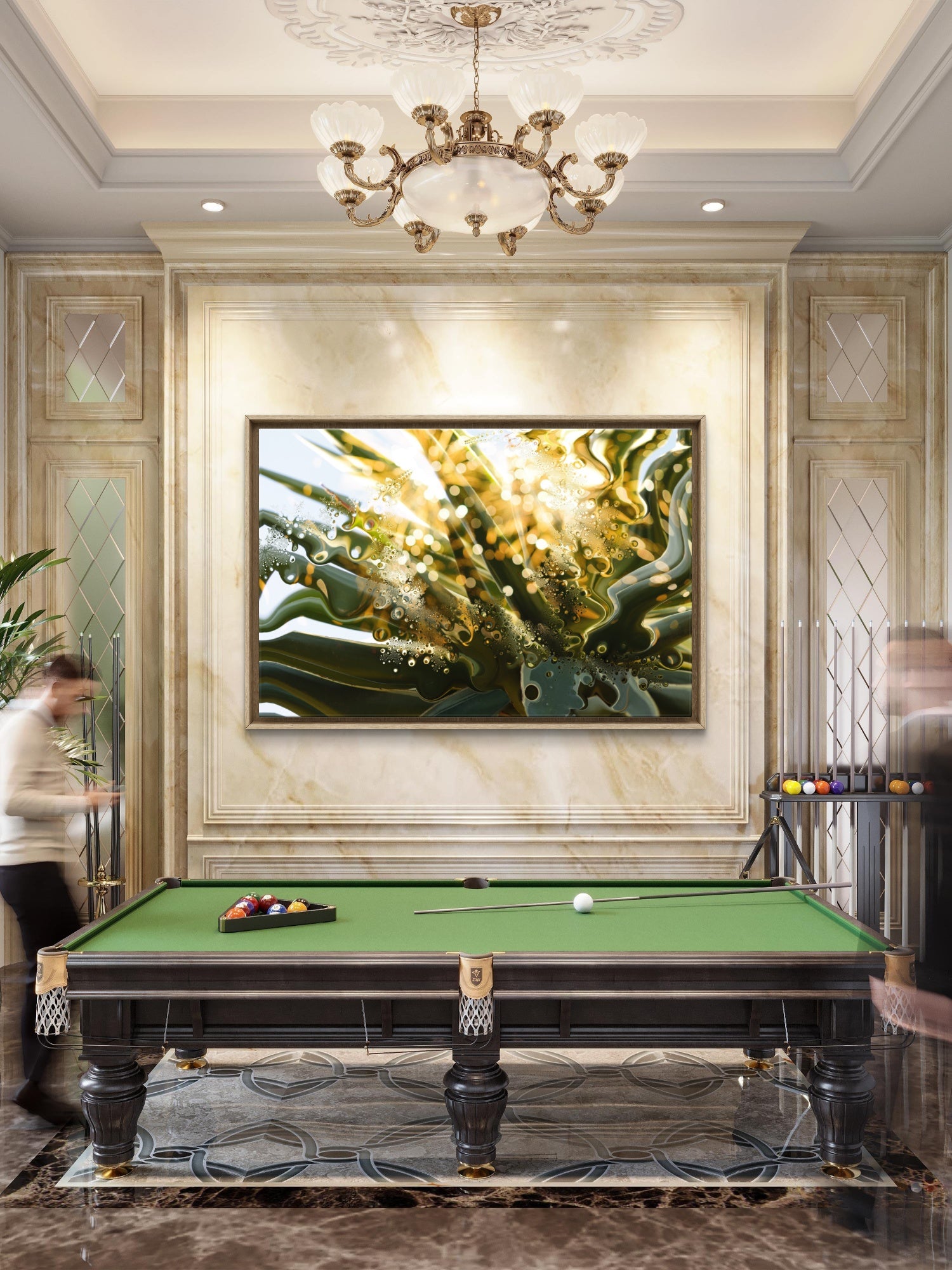 Abstract Light Expressions - True Fibre Print Only