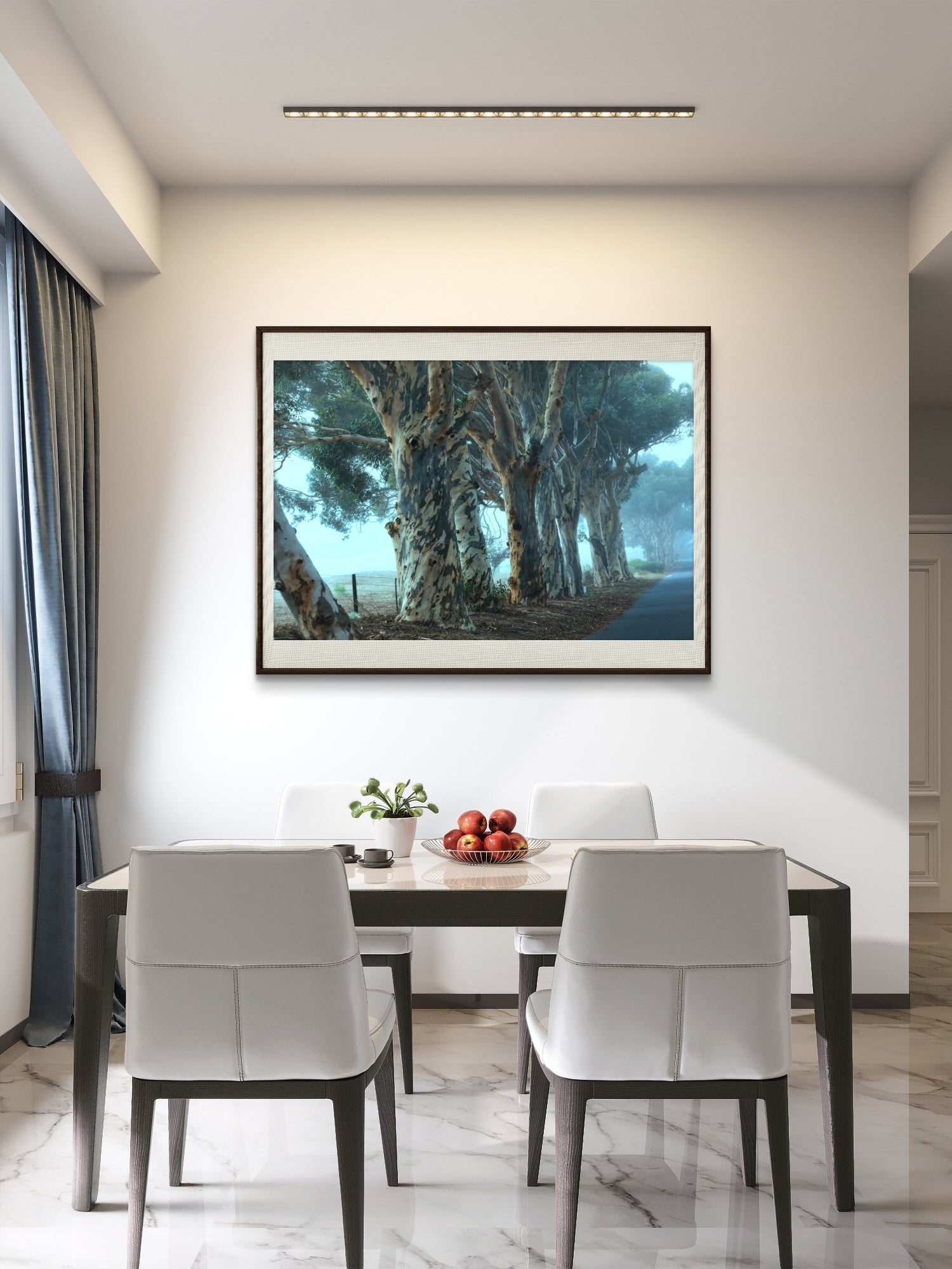 Mockup dining room